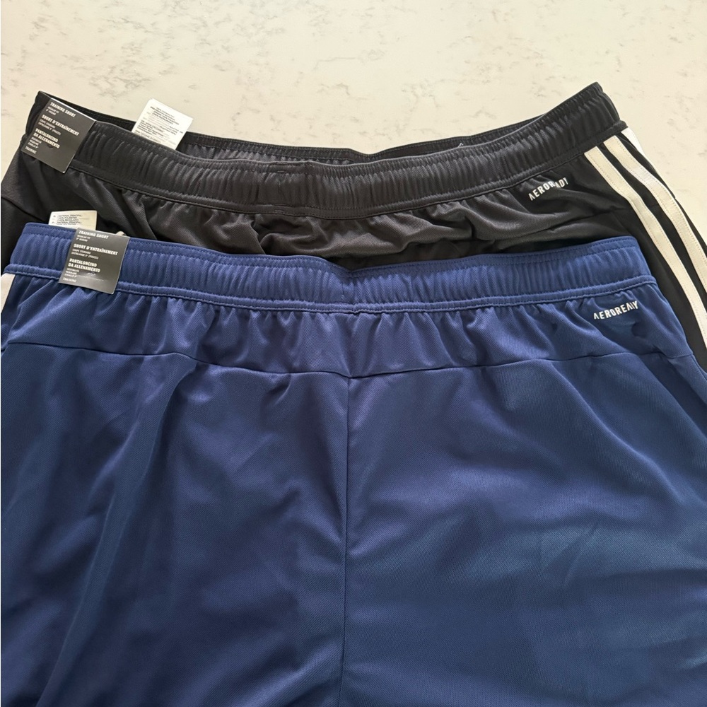 adidas Men's Athletic Shorts - Black and Navy